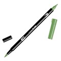 TOMBOW DUAL BRUSH PEN  DARK OLIVE 158 EACH1 PACK6