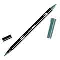 TOMBOW DUAL BRUSH PEN  GRAY GREEN 228 EACH1 PACK6