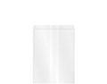 BAG GLASSINE BAG 1F 1 FLAT LONG 178MM X 140MM WHITE 1000PK