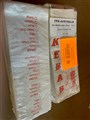 FOIL LINED BAG KEBAB 270MM X 100MM X 40MM PRINTED 250PK