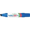ARTLINE 100 JUMBO PERMANENT MARKER CHISEL BLUE EACH1 PACK6