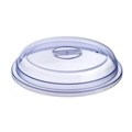 PLATE COVER ROUND HEALTHCARE SUITS 230MM BLUE