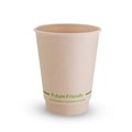 COFFEE HOT CUP BAMBOO DOUBLE WALL 12OZ KRAFT BROWN EACH25 PACK500