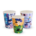 COFFEE CUP HOT VISION ART SERIES DOUBLE WALL TRUE FILL PLA LINED 12OZ ASSORTED DESIGNS EACH25 PACK500