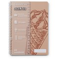 SCENTED NOTEBOOK COLOURHIDE 120 PAGE A5 CHOCOLATE SCENTED