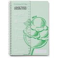 SCENTED NOTEBOOK COLOURHIDE 120 PAGE A5 PEPPERMINT SCENTED