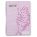 SCENTED NOTEBOOK COLOURHIDE 120 PAGE A5 BLUEBERRY SCENTED