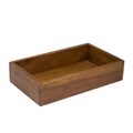 WOOD BOX 259MM X 150MM X 57MM