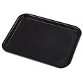 TRAY SERVING POLYPROPYLENE 457MM X 356MM BLACK