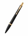 PARKER PEN BALLPOINT URBAN GOLD FINISH TRIM MUTED BLACK