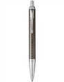 PARKER PEN BALLPOINT IM PREMIUM RETRACTABLE BARREL COLOUR DARK ESPRESSO CHISELLED