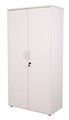 CUPBOARD CABINET MR BLEND RANGE BW20 1800H X 450D X 900W FULL DOOR 1 FIXED  2 ADJUSTABLE SHELVES WHITE