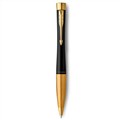PARKER PEN BALLPOINT URBAN 2143640 MUTED BLACK GOLD TRIM TWIST