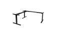 DESK SITSTAND 3 LEG VERTILIFT WORKSTATION BLACK FRAME ONLY