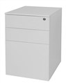 KIS METAL MOBILE PEDESTAL 390W X 520D X 600H 2 BOX1 FILE DRAWER WHITE MR