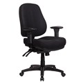STYLE ERGONOMICS LOGAN MULTI SHIFT CHAIR WITH ARMS BLACK