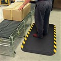 MAT DURA STEP 850 X 1500MM YELLOW BORDER