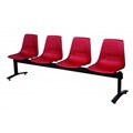 SEATING CHAIR 4 SHELL BEAM CHAIRS