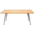 RAPID SPAN MEETING TABLE 1800 X 900MM CHERRYSILVER