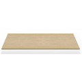 YS DESK TOP ONLY 1500 X 750 WITH CABLE HOLES OAK