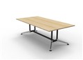 RAPIDLINE TYPHOON MEETING TABLE 1800 X 900 X 750MM NATURAL OAK TOP