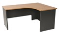 STELLA PILOT P11R DESK 1500W L X 1200W R X 600D RETURN X 720H L SHAPE BEECHIRONSTONE