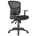 CHAIR STYLE ERGONOMICS YARRA MESH BACK BLACK