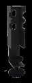 DESK TABLE RAPID INFINITY RAIL CLAMP SET BLACK