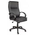 MATIC RAV 4 EXECUTIVE HIGH BACK CHAIR BLACK PU CHROME BASE AND ARMS