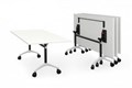 TABLE DDK HOST MOBILE FLIP TOP TABLE FRAME ONLY TO SUIT 1500W X 750900MMD TOPS