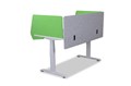 DESK MOUNTED SCREEN SLIDE ON MR VERTILIFT LIGHT GREY TO SUIT 750MMD TOP
