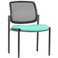CHAIR STYLE ERGONOMICS MAXI 4 LEG BLACK FRAME MESH BACK VISITOR WITHOUT ARMS