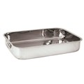 BAKING DISH WITH DROP HANDLES 400MM X 305MM X 60MM 188 STAINLESS STEEL