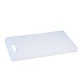 CUTTING CHOPPING BOARD WITH HANDLE POLYETHYLENE 150MM X 250MM X 13MM WHITE