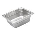 TRAYS BAIN MARIE INSERT PAN 16 SIZE 65MM ANTI JAM 176MM X 162MM X 65MM STAINLESS STEEL 