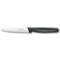 KNIFE STAINLESS STEEL PARING VICTORINOX POINT TIP NYLON HANDLE 100MM BLACK