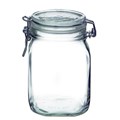 PRESERVING JAR 15L CLEAR GLASS CLIP SEAL 12PK