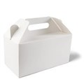 CARRY LUNCH PACK WITH HANDLE KRAFT LARGE 254MM X 152MM X 102MM WHITE 200PK