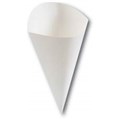 FOOD CONE WHITE SMALL 500PK 152X198MM