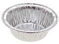 FOIL CONTAINER ROUND CUSTARD 2210C 105ML 500PK