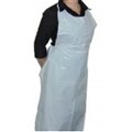 APRON DISPOSABLE POLY INDIVIDUALLY WRAPPED 1250MM WHITE 10PK