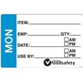 LABEL PREPARATION REMOVABLE 49MM X 75MM MONDAY 250PK