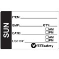 LABEL PREPARATION REMOVABLE 49MM X 75MM SUNDAY 250PK