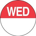 FOOD GRADE LABEL ROLL 24MM ROUND WEDNESDAY 1000PK
