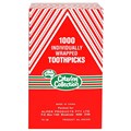 TOOTHPICKS INDIVIDUALLY WRAPPED 1000PK