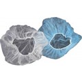 CAP DISPOSABLE HAIR NET HAT HYGIENE WHITE BOUFFANT 100PK