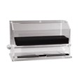 STRAW DISPENSER CLEAR ACRYLIC 270X140X170