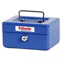 CASH BOX CLASSIC NO 6 152MM X 118MM X 80MM BLUE