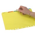 DIVIDER MARBIG MANILLA ERASABLE A4 5 TAB COLOURED