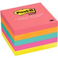POST IT 3M 654 STICKY NOTES 76MM X 76MM NEON 5PK 